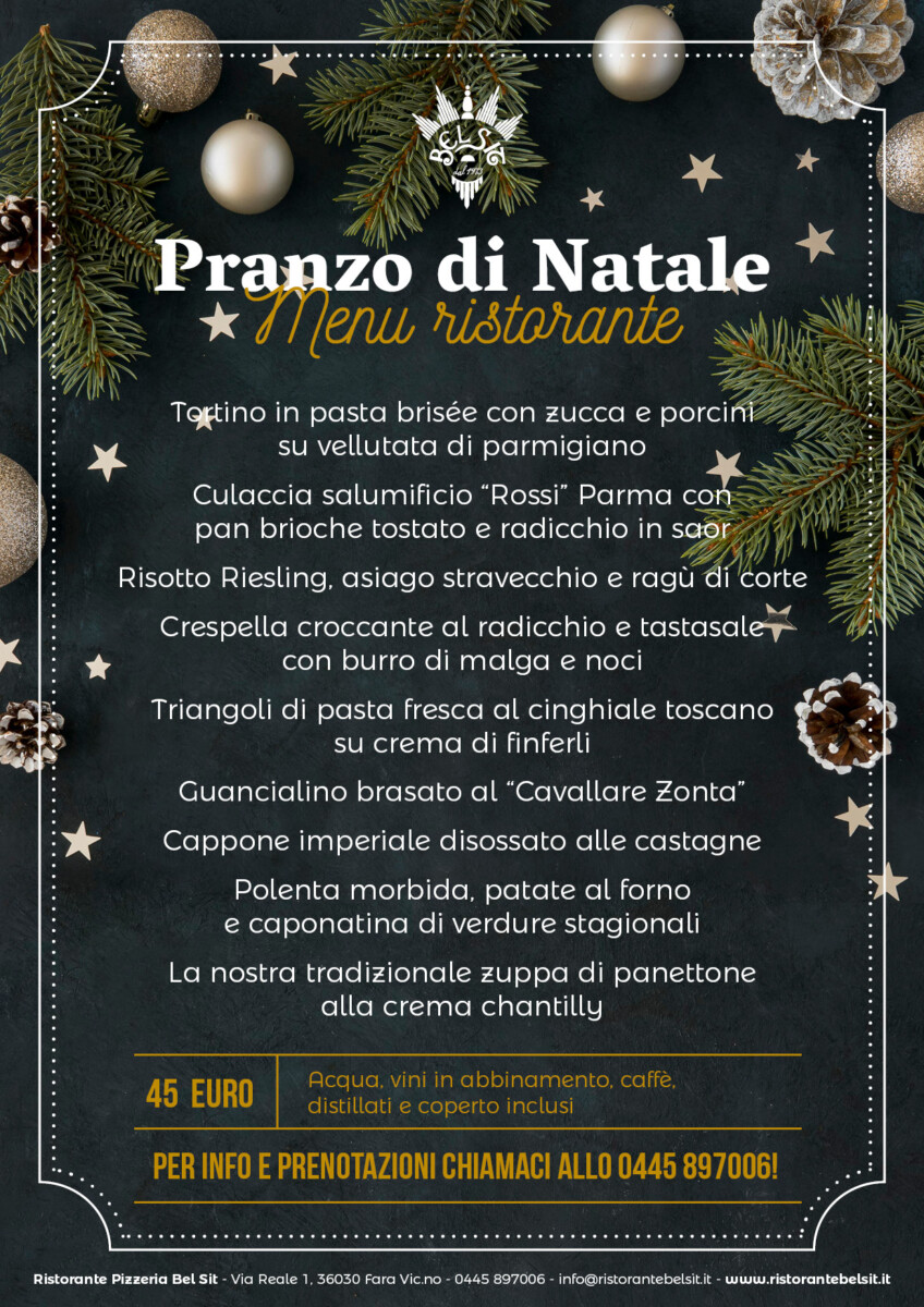 Menu Natale 20202